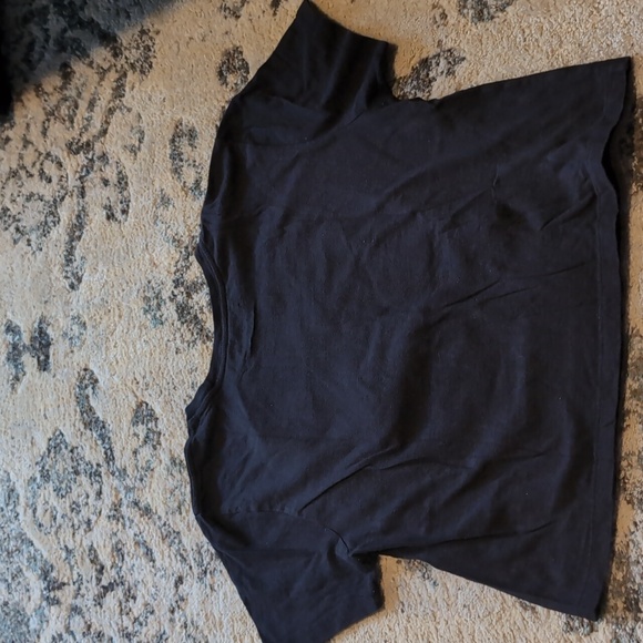 frida kahlo medium crop top black half and half print Mexican artist dia de los - Picture 4 of 4